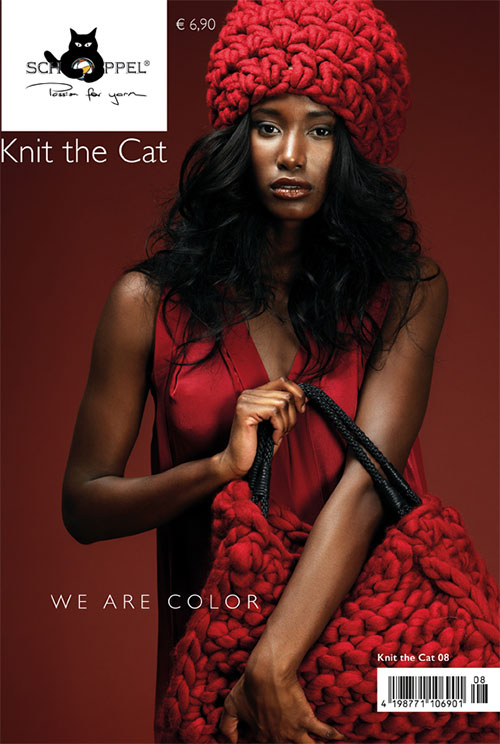 Schoppel Magazin Cover - Knit The Cat 08