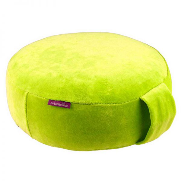 Farbenfreunde - Kissenhülle Yoga - 239 Lemon Green
