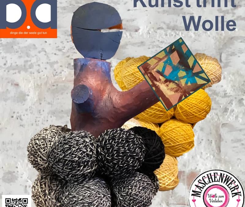 Kunst trifft Wolle